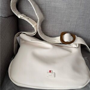 Kolm Cream Shoulder Bag